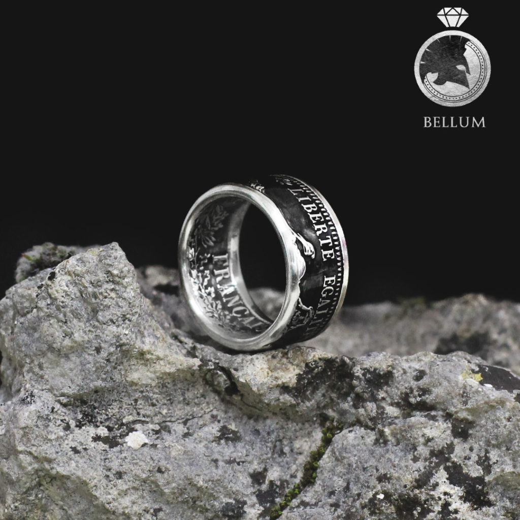 Bague Pièce De Monnaie 10 Francs Hercule En Argent + Pendentif - Neuf Avec Étiquettes, Bijou Historique