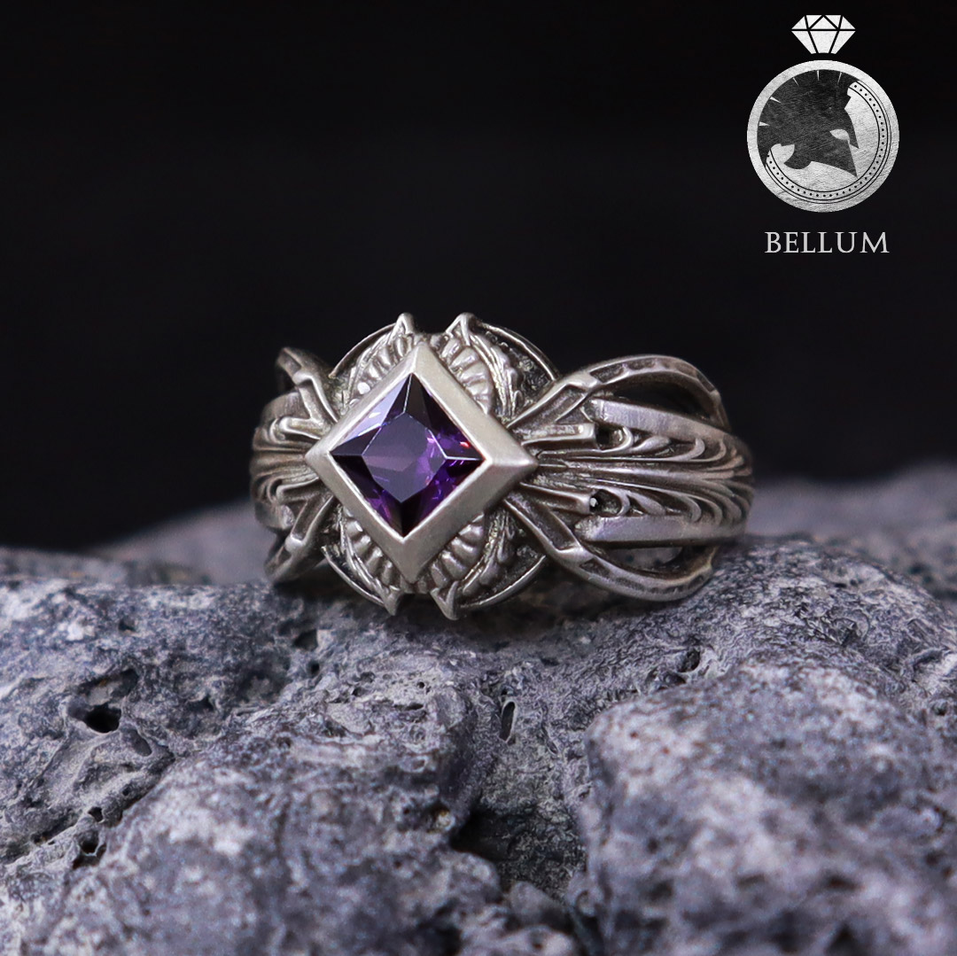 Bague "Séraphin" (Argent 925 / Zircon Cubique)