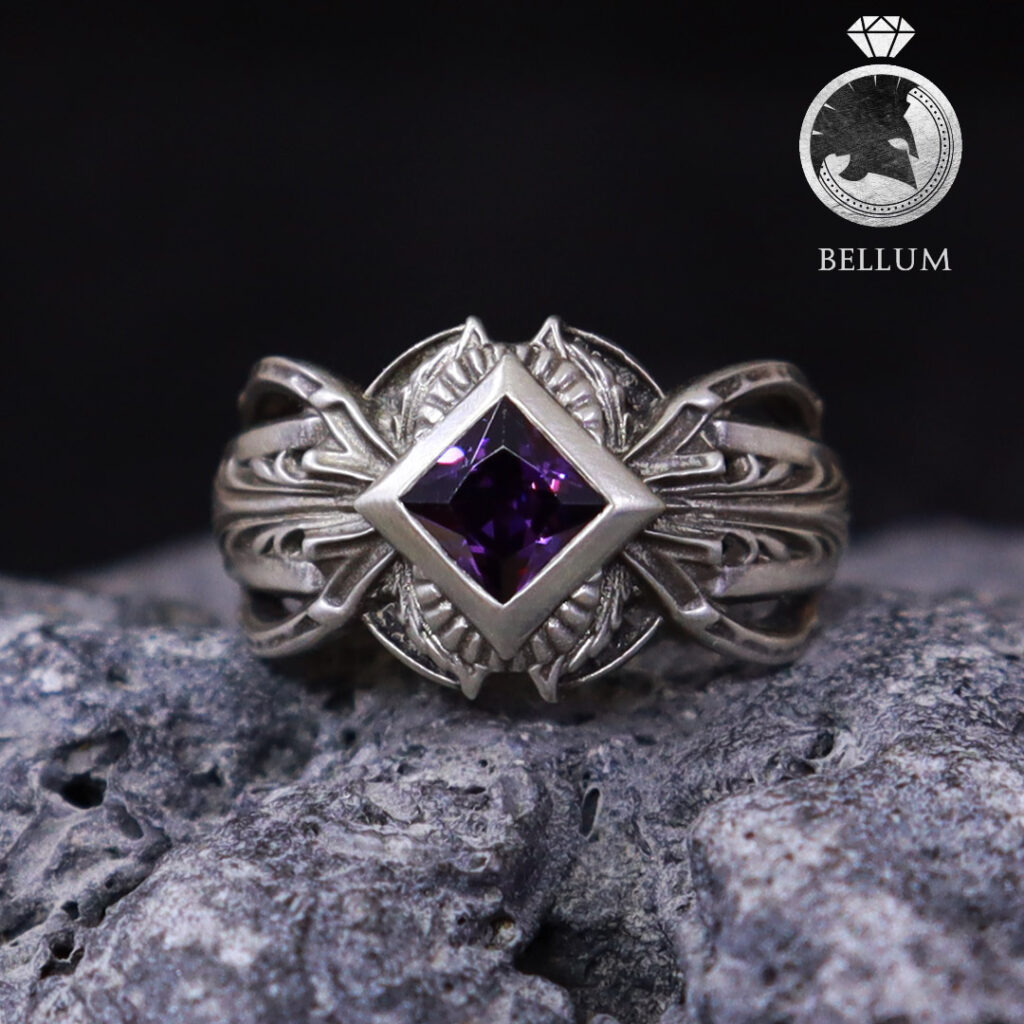 Bague en argent 925/1000 rhodié pierre ovale zirconium rose pas chère