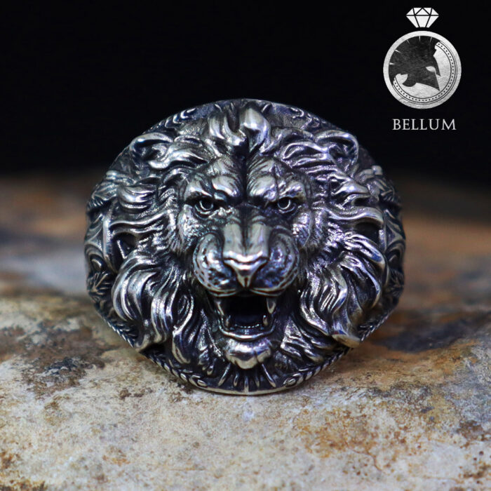 Chevalière Lion "Rex Leonis" (Argent 925)